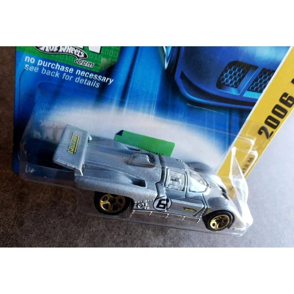 Hot Wheels FERRARI 512 M Metalflake Gray #005/223 2006 NEW MODELS #5/38 GOLD 5SP